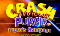 2 in 1 – Crash Bandicoot Purple – Ripto’s Rampage & Spyro Orange – The Cortex Conspiracy (U)(Independent)
