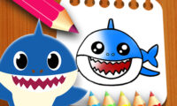Baby Shark Coloring Book
