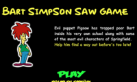 Bart Simpson Saw Game