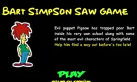 Bart Simpson Saw Game