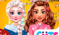 BFFs Kimono Fashion