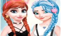 elsa and anna Dress Up Makeup
