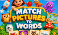 Match Picture To Words 3D
