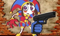 Pomni Maze Shooter