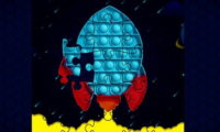 Pop It Rockets in Space Jigsaw