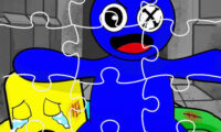 Rainbow Friend Cartoon Jigsaw
