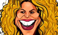 Shakira Funny Face