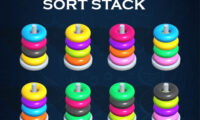 Sort Stack color Hoop Game