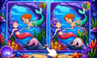 Spot The Difference Mystic Mermaids