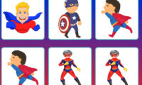 Super Heroes Memory
