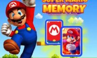 Super Mario Card Matching Puzzle