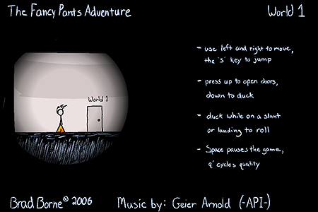 The Fancy Pants Adventures: World 1