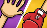 Two Player Red Hands Game