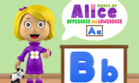 World of Alice Uppercase and Lowercase