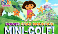 Dora’s Star Mountain Mini-Golf!