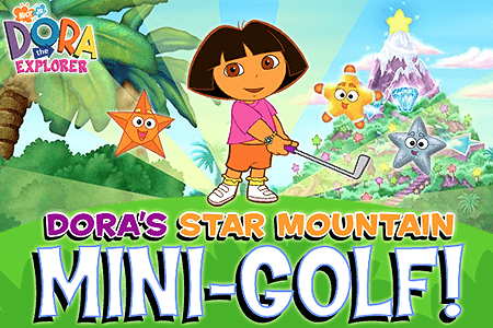 Dora’s Star Mountain Mini-Golf!
