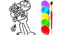 Elmo Coloring Book