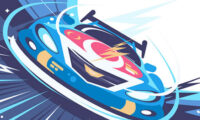 Fast Racing Car Hidden