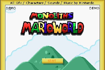 Monoliths Mario World