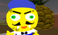 Neighbor Sponge. Scary Secret 3D