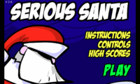 Serious Santa