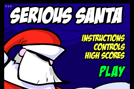 Serious Santa