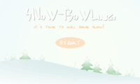 Snow-Bowling