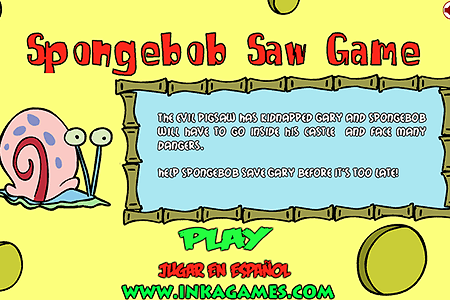 SpongeBob Saw Game