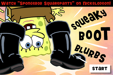 SpongeBob Squarepants: Squeaky Boot Blurbs