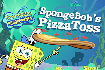 SpongeBob’s Pizza Toss!