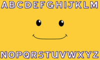 The Alphabet With Face