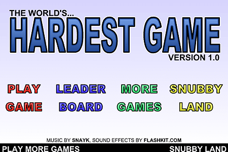 The World’s Hardest Game