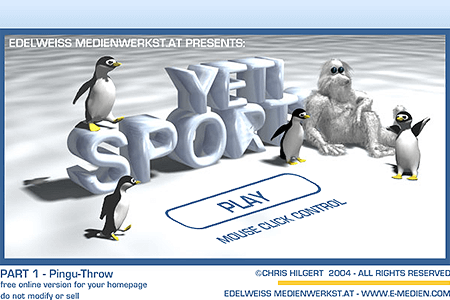 Yeti Sports 1: Pingu Throw
