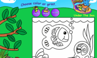 ZooPals Coloring Fish