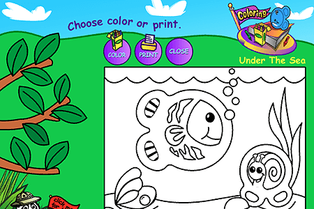ZooPals Coloring Fish