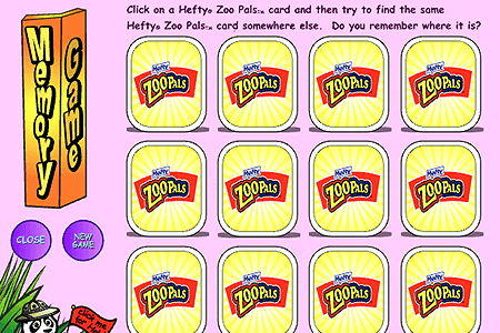 ZooPals Memory Game