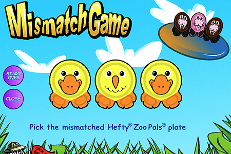 ZooPals Mismatch Game