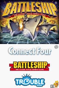 4 Game Pack! – Battleship + Connect Four + Sorry! + Trouble (USA)