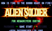 Alien Soldier (Japan)