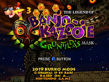 Banjo-Kazooie Gruntilda’s Mask