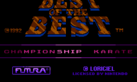 Best of the Best – Championship Karate (Europe)