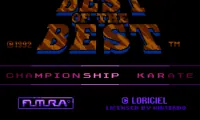 Best of the Best – Championship Karate (Europe)