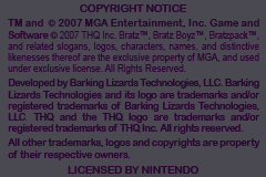 Bratz – The Movie (U)(Sir VG)
