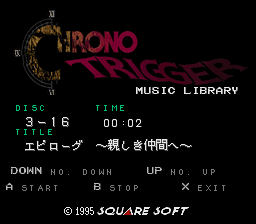 BS Chrono Trigger – Music Library (Japan)