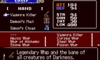 Castlevania – Aria of Sorrow – Julius Story Mode Hack