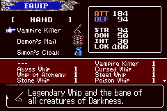 Castlevania – Aria of Sorrow – Julius Story Mode Hack