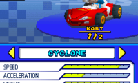 Classic Sonic over toad