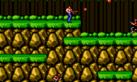 Contra (USA) Secondary Weapon Slot and Remote Barrier