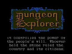 Dungeon Explorer (USA)