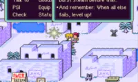 EarthBound (USA) [Hack by Radiation v1.02] (~Arn’s Winter Quest – Gway Edition)